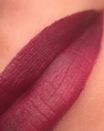 Deep Plum Satin Liquid Lipstick