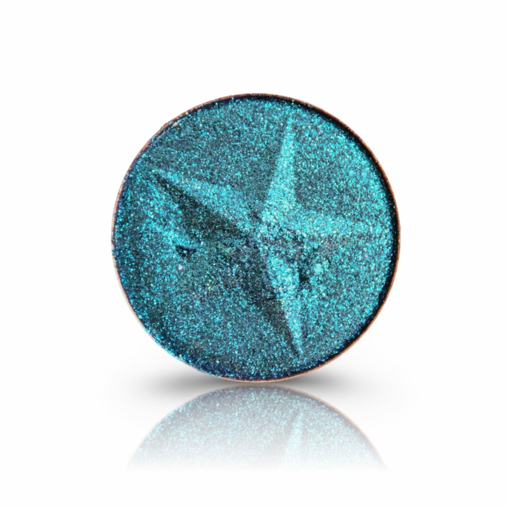 Veil of Whispers shade Gossamer Night – duochrome eyeshadow by Shine By SD Cosmetics