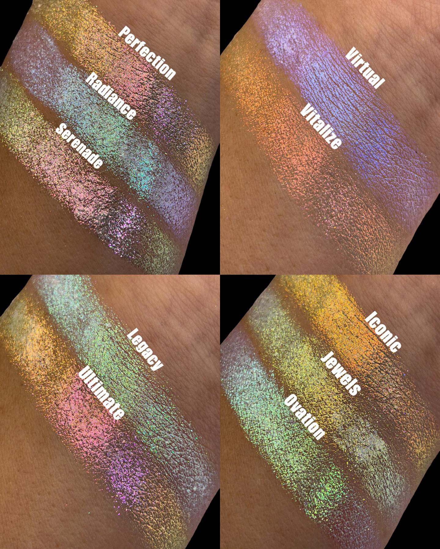 New Iridescent Multichrome Bundle Of 10