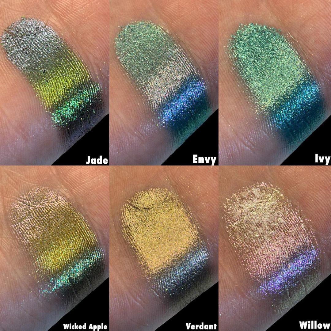 Mean Greens Bundle of 6 Without Palette