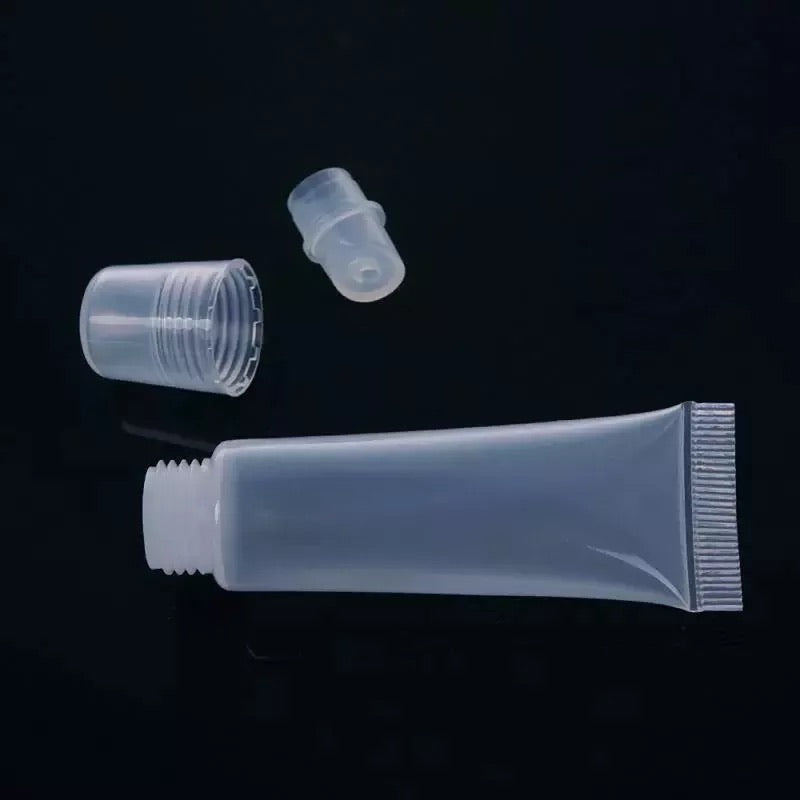 Clear Squeeze Tubes