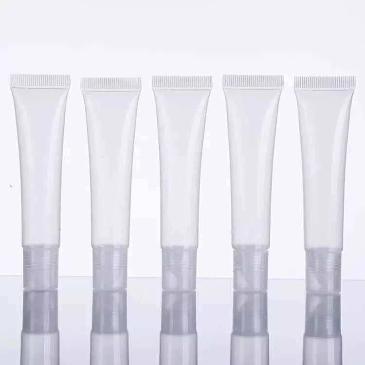 Clear Squeeze Tubes